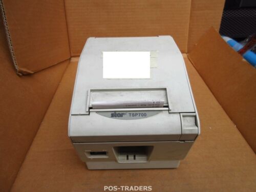 STAR TSP700 TSP743D USB Thermal Receipt Ticket POS Printer White NO POWER DEFECT - Bild 1 von 3