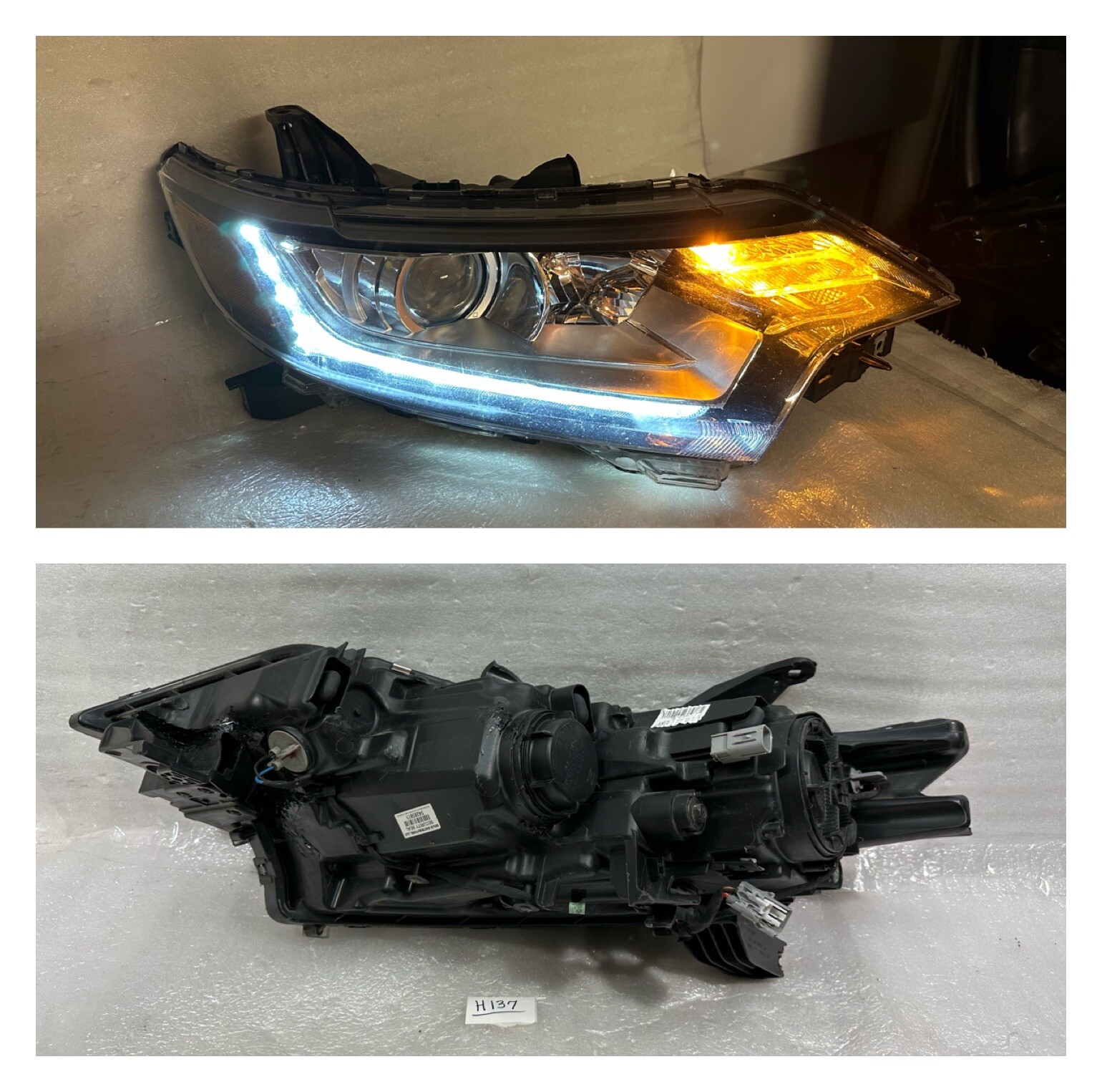 2016 2017 2018 Mitsubishi Outlander SE RH Right LED Headlight 
