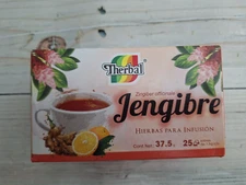 Te de Jengibre 25 Sobres 100% Natural- Tea 25 tea bags Ginger