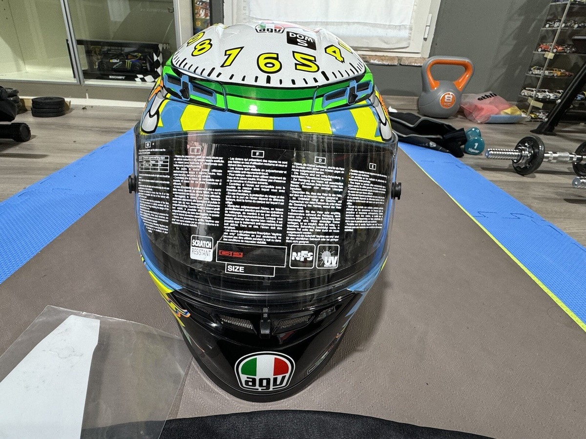 Agv Gp Tech Valentino Rossi Misano 2010 Wake Up N. 1037 di 2500