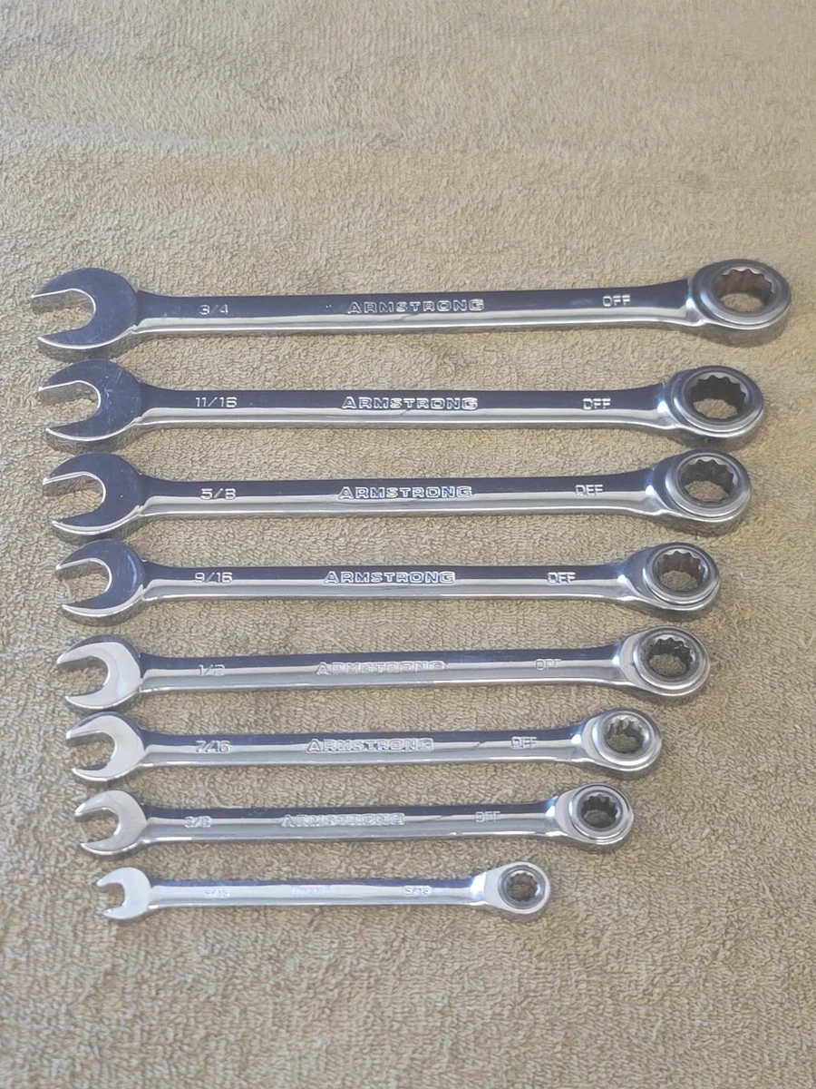 Armstrong ratcheting wrenches deals