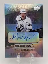 2021-22 Upper Deck Credentials Hockey Cards Checklist and Odds 30