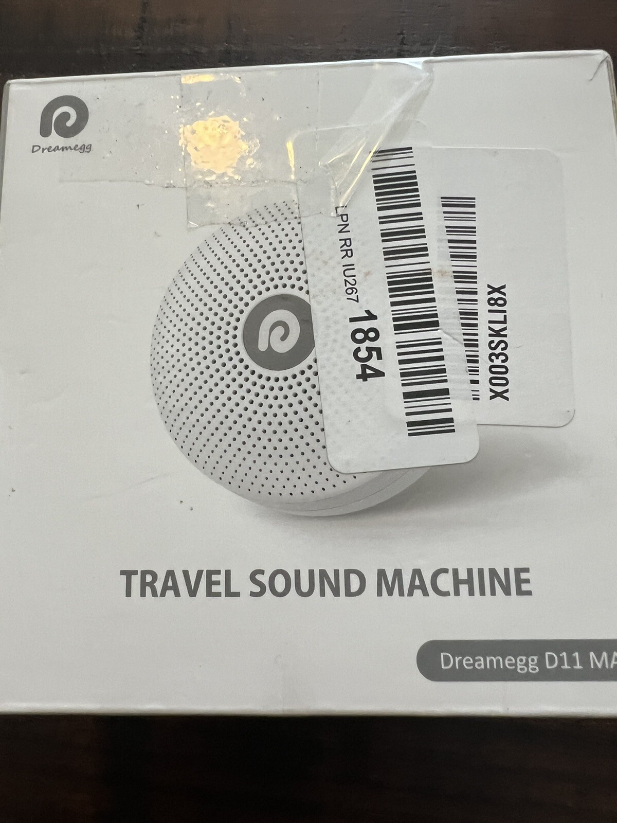 Dreamegg White Noise Machine - Portable Sound Machine, Baby & Adult, US Seller-image