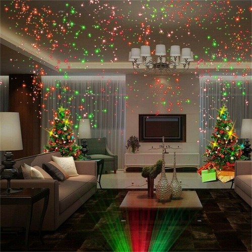 LED Laser Projector For Christmas Outdoor Star Shower Lights Lawn Decoration RP - Picture 7 of 12