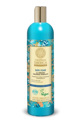 Natura Siberica Oblepikha Bath Foam Active Revival 550ml