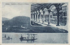 Lecco - Colico - Pond and Cloister of Piona - fp vg 1927