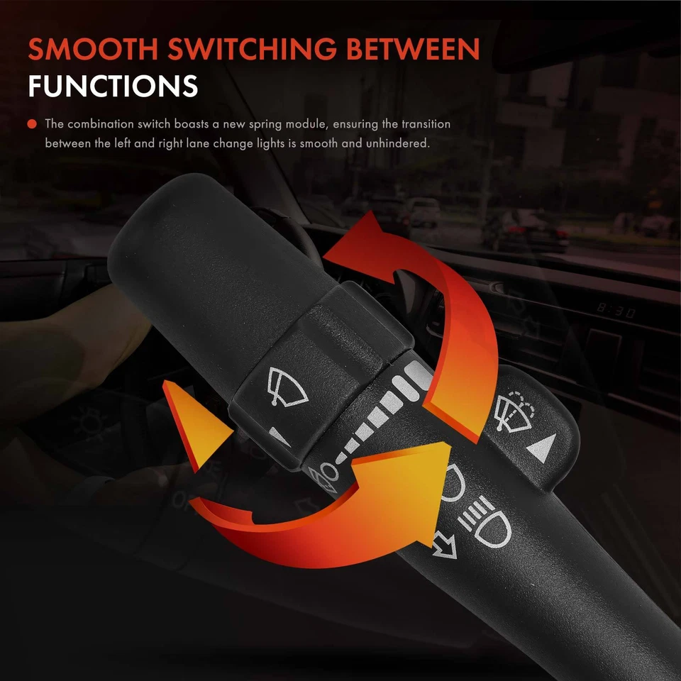 Interruptor de señal de giro para Buick LaCrosse Cadillac DTS Chevrolet Uplander Pontiac Foto 4 de 4