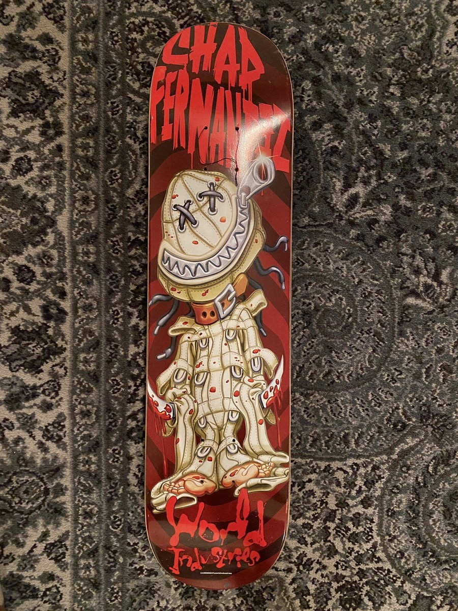 2002 Vintage World Industries Chad Fernandez Skateboard Deck | eBay