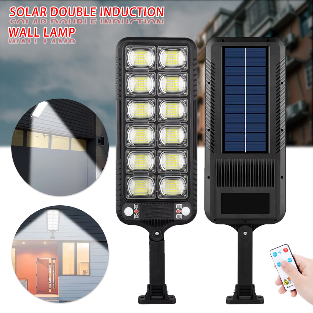 Super Bright 1000000LM Outdoor Solar Lamp Motion Sensor Outdoor Solar Street Light Powerful LED Garden Spotlight 3Mode Wall Lamp