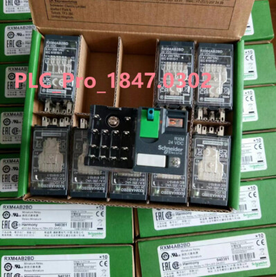 1PCS Schneider RXM4AB2BD 24VDC Intermediate Relay 14Pins 6A 250VAC  Fast ship
