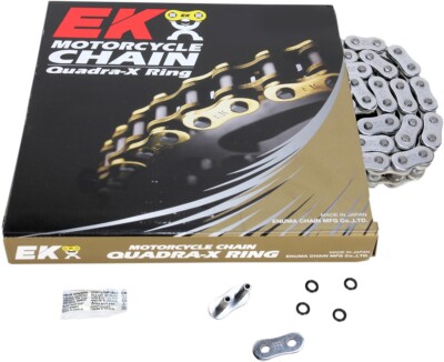 EK ZVX3 Chrome ZX-Ring Sealed Chain 530X160 11,100lb Tensile