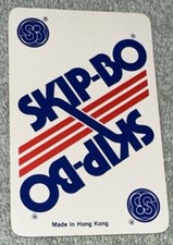 Vtg 1992 Mattel Deluxe Skip-Bo Board Game Replacement Card Skip-Bo