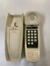 Vintage Lloyd's Model No. X024 Telephone Beige TouchTone Dail Pad Wireless