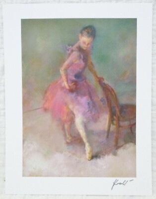 Hua Chen ''Practice II'' 2009 Seriolithograph on Archival Paper with COA
