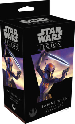 Sabine Wren Operative Expansion Star Wars: Legion FFG NIB
