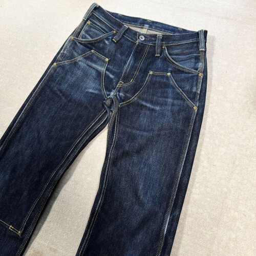 IRON HEART 21oz double knee logger jeans 822 W30 [VG Repair] limited