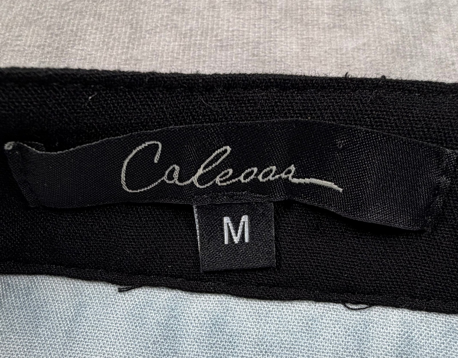 Caleooa Boho Embroidered Patchwork Tunic Top M Be… - image 3