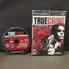 True Crime Streets Of LA PlayStation 2 PS2 Game Activision M NTSC-U/C Action