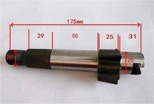 Albero settore sterzo nuovo adatto a Kubota L185 serie =51201