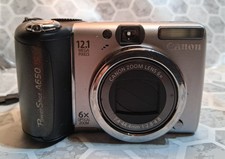 Canon PowerShot A650 IS 12.1MP Digital Camera...