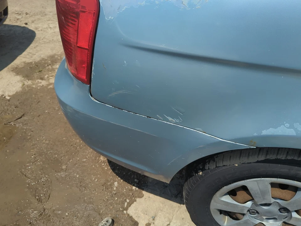 2006-2009 Hyundai Accent Rear Bumper Assembly Oem UQXWV Foto 3 de 3