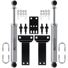 Dual Steering Stabilizer for Ford F250 F350 Super Duty 99-04 Excursion 00-2005