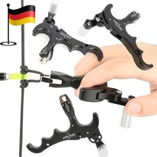 Compoundbogen Release Aids 4 Finger Daumen Trigger Caliper Jagd Bogenschie&szlig;en