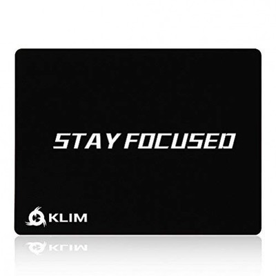 KLIM Stay Focused Gaming Mouse Pad Soft Non-Slip Smooth Surface 320x270x3mm