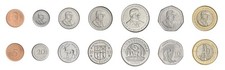 Mauritius 5 Cents - 20 Rupees 7 Pieces Set, 1987-2023, KM #52-66, Mint