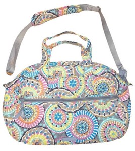Brand NWT Vera Bradley Straw Compact Backpack in the Sunny Medallion pattern Vera Bradley Sunny Medallion Backpack | eBay main image 3