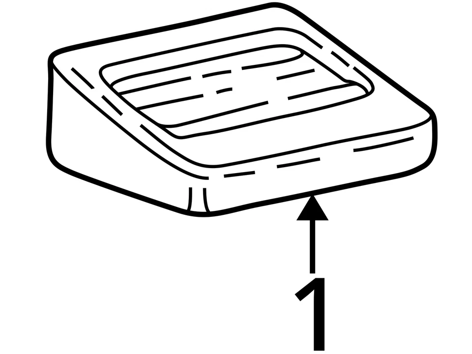 Модуль управления передним освещением 2002 Ford Thunderbird компьютерный идентификатор 1W6T13B525Ah - Изображение 4 из 4
