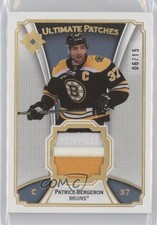 2022-23 Upper Deck Ultimate Collection 6/15 Patrice Bergeron #UP-PB Patch 0c3