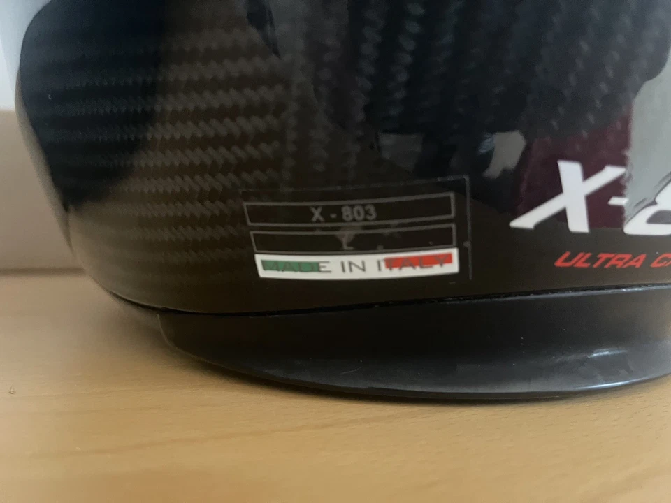 Motorrad Helm X-lite X803 Ultra Carbon, Nolan Gr. L - Bild 3 von 4