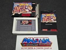 SNES SUPER STREET FIGHTER II TURBO 2 Complete CIB Box Game Super Nintendo