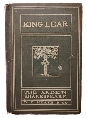 King Lear by William Shakespeare - 1917 - Arden Shakespeare - Antique Hardcover