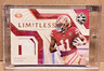 Brandon Aiyuk 2021 Panini Limited Limitless Materials Number Patch #/49 #LM-BA