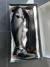 Celeris Reitstiefel Bia Größe 39, Außenversteifung, Lack, Dressurstiefel