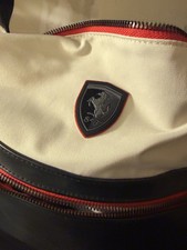 Cybex Ferrari Diaper Changing Bag, Silver Grey