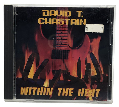 David T. Chastain Within The Heat CD Rock 1988 Leviathan Records Disc NM