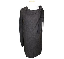 Dolce & Gabbana Gray Alpaca Blend Dress 66 26809548