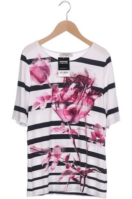 Gerry Weber T-Shirt Damen Shirt Kurzärmliges Oberteil Gr. M Weiß #2ilhu9p