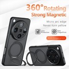Magnetic Clear Matte 360 Stand Protective Back Case For Oppo Find X9 Ultra 5G