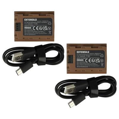 2x Akku für Sony Alpha A9R A9S A9 ILCE-6600 ILCE-7M3 ILCE-6700 A7 V 2400mAh 7,2V