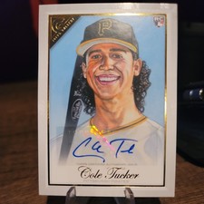 2019 Topps Gallery Autograph #128 Cole Tucker RC