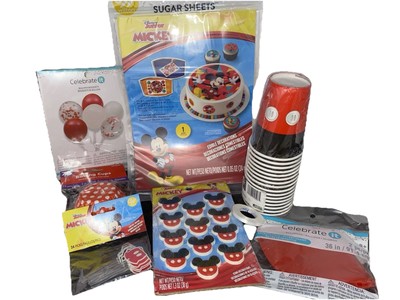 D9 Disney Mickey Mouse Party Supplies Galore