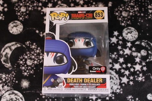 Funko Pop #853 Marvel Shang-Chi Death Dealer GameStop Exclusive Vinyl Figure