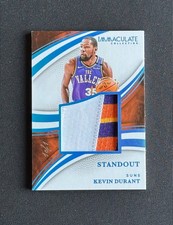2024-25 Immaculate Collection Kevin Durant Standout Patch Platinum True 1/1