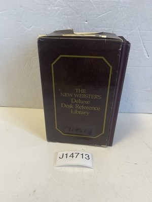 Websters , Dictionary,  Thesaurus, Grammar, Reference Library, 5 Volume