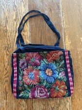 embroidered shoulder bag