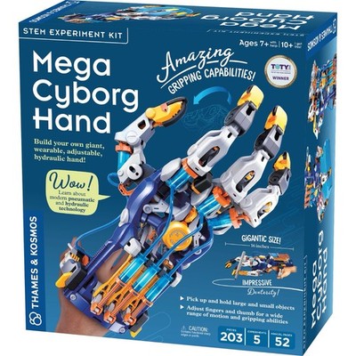 Thames  Kosmos Mega Cyborg Hand STEM Experiment Kit | Build Your Own GIANT Hy...